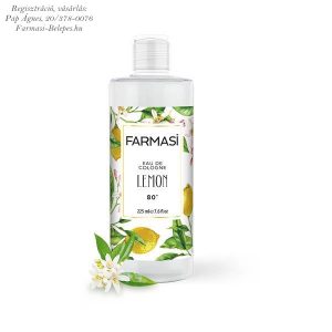 Farmasi kölnivíz, citrom és aloe  vera, 225 ml