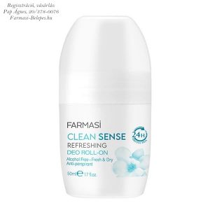 Clean Sense Izzadásgátló deo roll-on, női,  50 ml