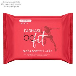 Farmasi Be Fit nedves törlőkendő