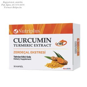 Farmasi NUTRIPLUS kurkuma kivonat 500mg