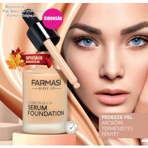 Farmasi Serum Foundation-Fényesítő alapozó szérum